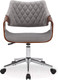 Миниатюра изображения товара Кресло офисное Halmar Colt (ореховый/серый)