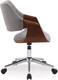 Миниатюра изображения товара Кресло офисное Halmar Colt (ореховый/серый)