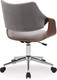 Миниатюра изображения товара Кресло офисное Halmar Colt (ореховый/серый)