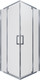Миниатюра изображения товара Душевой уголок Triton Каппа-Хром 90x90 (без поддона)