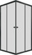Миниатюра изображения товара Душевой уголок Triton Вента-Блэк 100x100 (без поддона)