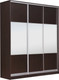 Миниатюра изображения товара Шкаф-купе Рэйгрупп 233 VVX Elgon РГ-01.01 (венге/хром)
