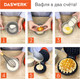Миниатюра изображения товара Вафельница Daswerk WM-1 / 455523