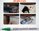 Миниатюра изображения товара Маркер перманентный MunHwa Extra Fine Paint Marker / EFPM-04 (зеленый)