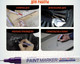 Миниатюра изображения товара Маркер перманентный MunHwa Extra Fine Paint Marker / EFPM-09 (фиолетовый)