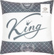 Миниатюра изображения товара Подушка декоративная Этель King / 9101177 (40x40, велюр)