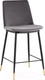 Миниатюра изображения товара Стул барный Stool Group Мелисса / FDC9055C DARK GREY FUT-81 (велюр темно-серый)