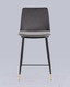 Миниатюра изображения товара Стул барный Stool Group Мелисса / FDC9055C DARK GREY FUT-81 (велюр темно-серый)