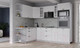 Миниатюра изображения товара Кухонный гарнитур Интерлиния Берес 1.68x2.4 ВТ левая (дуб полярный/серый каспий)