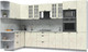Миниатюра изображения товара Кухонный гарнитур Интерлиния Берес 1.68x3.4 ВТ левая (дуб снежный/серый каспий)