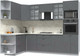 Миниатюра изображения товара Кухонный гарнитур Интерлиния Берес 1.68x2.8 ВТ левая (дуб серый/опал светлый)