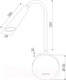 Миниатюра изображения товара Бра Elektrostandard Stem 40120/LED (белый)