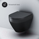 Миниатюра изображения товара Унитаз подвесной AM.PM Spirit C701700MBSC (с сиденьем)