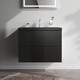 Миниатюра изображения товара Тумба под умывальник AM.PM Gem M90FHX07522BM (черный матовый)