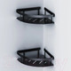 Миниатюра изображения товара Комплект полок для ванной AM.PM Sense L A7454222 (черный)