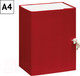 Миниатюра изображения товара Коробка архивная OfficeSpace 284724 (красный)