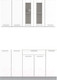 Миниатюра изображения товара Кухонный гарнитур Интерлиния Мила 15 без столешницы (белый платинум)