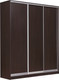 Миниатюра изображения товара Шкаф-купе Рэйгрупп 176 VVX Elgon РГ-03.03 (венге/хром)