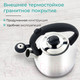 Миниатюра изображения товара Чайник со свистком Relice RL-2501