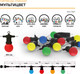 Миниатюра изображения товара Светодиодная гирлянда Gauss Holiday HL060 (мультицвет)