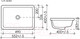 Миниатюра изображения товара Умывальник Ceramica Nova Element CN6045