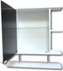 Миниатюра изображения товара Шкаф с зеркалом для ванной Гамма 15/1м (левый)