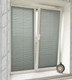 Миниатюра изображения товара Штора-плиссе Delfa Walnut СПШ-3401 (62x160, антрацит)