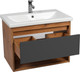 Миниатюра изображения товара Тумба под умывальник Viant Бостон Como 50 / VBOS50COG-T1YP