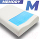Миниатюра изображения товара Ортопедическая подушка Фабрика сна Memory-5 M Ergo-gel (60x40x9/11)