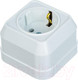 Миниатюра изображения товара Розетка Makel ОП 16А IP20 / 45108 (белый)