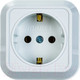 Миниатюра изображения товара Розетка Makel ОП 16А IP20 / 45108 (белый)