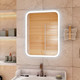 Миниатюра изображения товара Зеркало Континент Glamour Led 80x90 (бесконтактным сенсором)