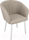 Миниатюра изображения товара Стул ТриЯ Верона Т6 (белый муар/велюр D002 бежевый)