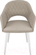 Миниатюра изображения товара Стул ТриЯ София Т6 (белый муар/велюр D002 бежевый)