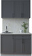 Миниатюра изображения товара Кухонный гарнитур Интерлиния Тренд 1.2А (пепел/пепел/опал светлый)