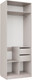 Миниатюра изображения товара Шкаф Аквилон Чарли №22 2-х створчатый (кашемир)