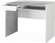 Миниатюра изображения товара Письменный стол Аквилон СТК №30 (белое сияние/цемент светлый)