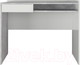 Миниатюра изображения товара Письменный стол Аквилон СТК №30 (белое сияние/цемент светлый)