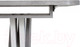 Миниатюра изображения товара Обеденный стол Аквилон Аврора раздвижной (цемент светлый/белый)
