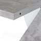Миниатюра изображения товара Обеденный стол Аквилон Аврора раздвижной (цемент светлый/белый)
