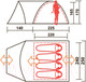 Миниатюра изображения товара Палатка Canadian Camper Rino 4 (Royal)