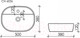 Миниатюра изображения товара Умывальник Ceramica Nova Element CN6036