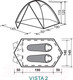 Миниатюра изображения товара Палатка Canadian Camper Vista 2 Al (Forest)