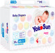 Миниатюра изображения товара Подгузники детские YokoSun NB 2-5кг (34шт)