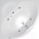 Миниатюра изображения товара Ванна акриловая Triton Троя 150x150 Экстра Базовая Flat (с гидромассажем)