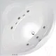 Миниатюра изображения товара Ванна акриловая Triton Троя 150x150 Экстра Релакс Flat (с гидромассажем)