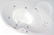 Миниатюра изображения товара Ванна акриловая Triton Мари 170x110 L Стандарт Flat (с гидромассажем)