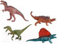 Миниатюра изображения товара Набор фигурок игровых Наша игрушка Динозавры / YD666-29