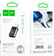 Миниатюра изображения товара Адаптер Hoco UA17 iP Male 0 Type-C female USB2.0 (черный)