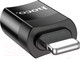Миниатюра изображения товара Адаптер Hoco UA17 iP Male 0 Type-C female USB2.0 (черный)